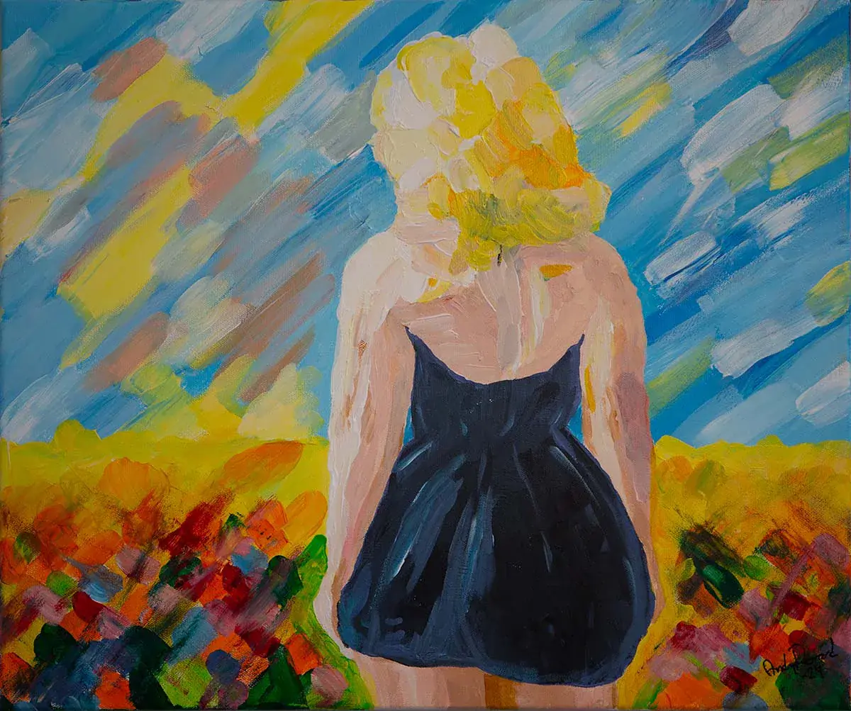 Come with me - Acryl - Contemporary - 55×46 cm door Andy Renard