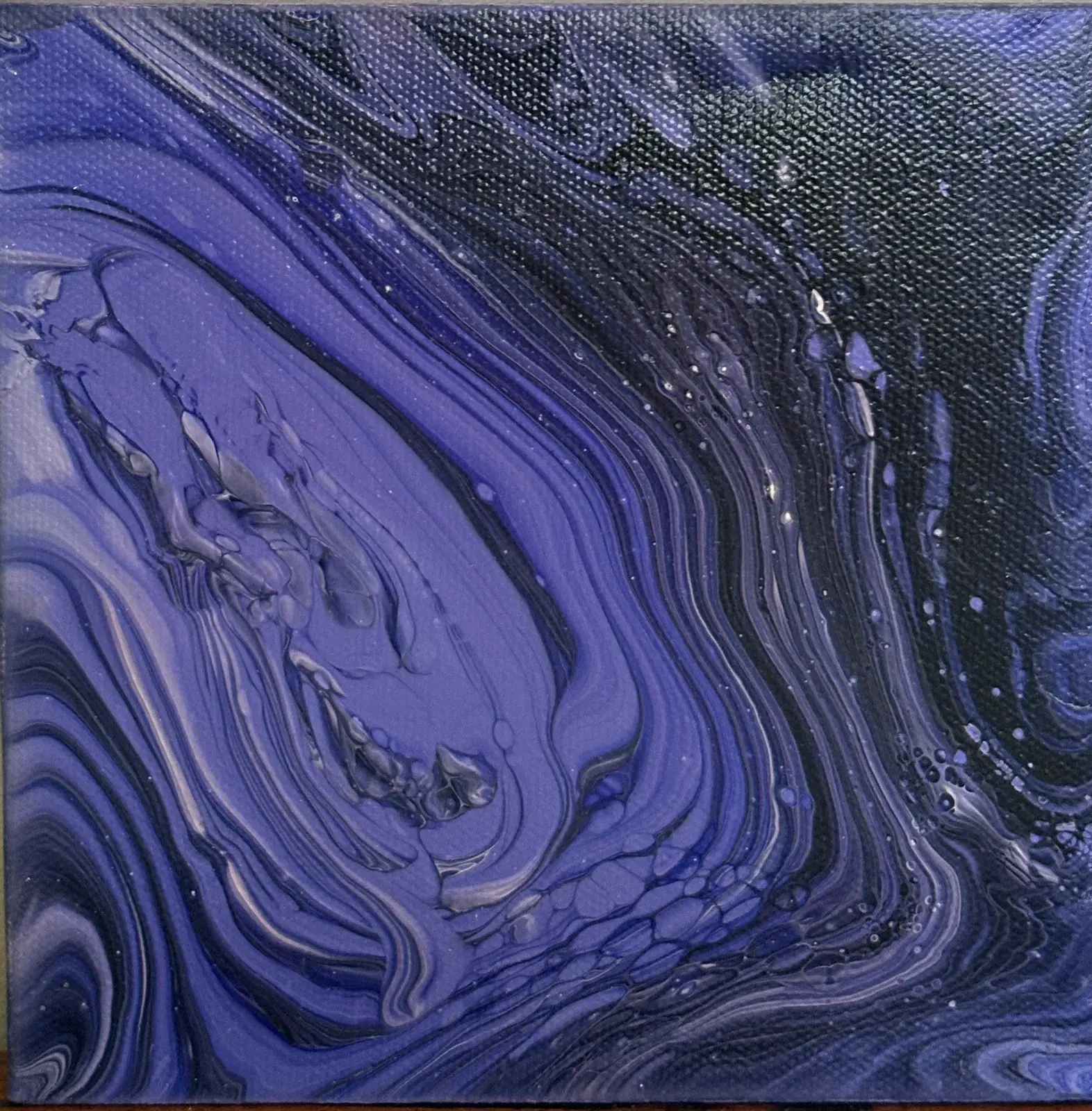 Galaxen - Akryyli taiteilija Ann-Christin (Acmpainting) Martinsson