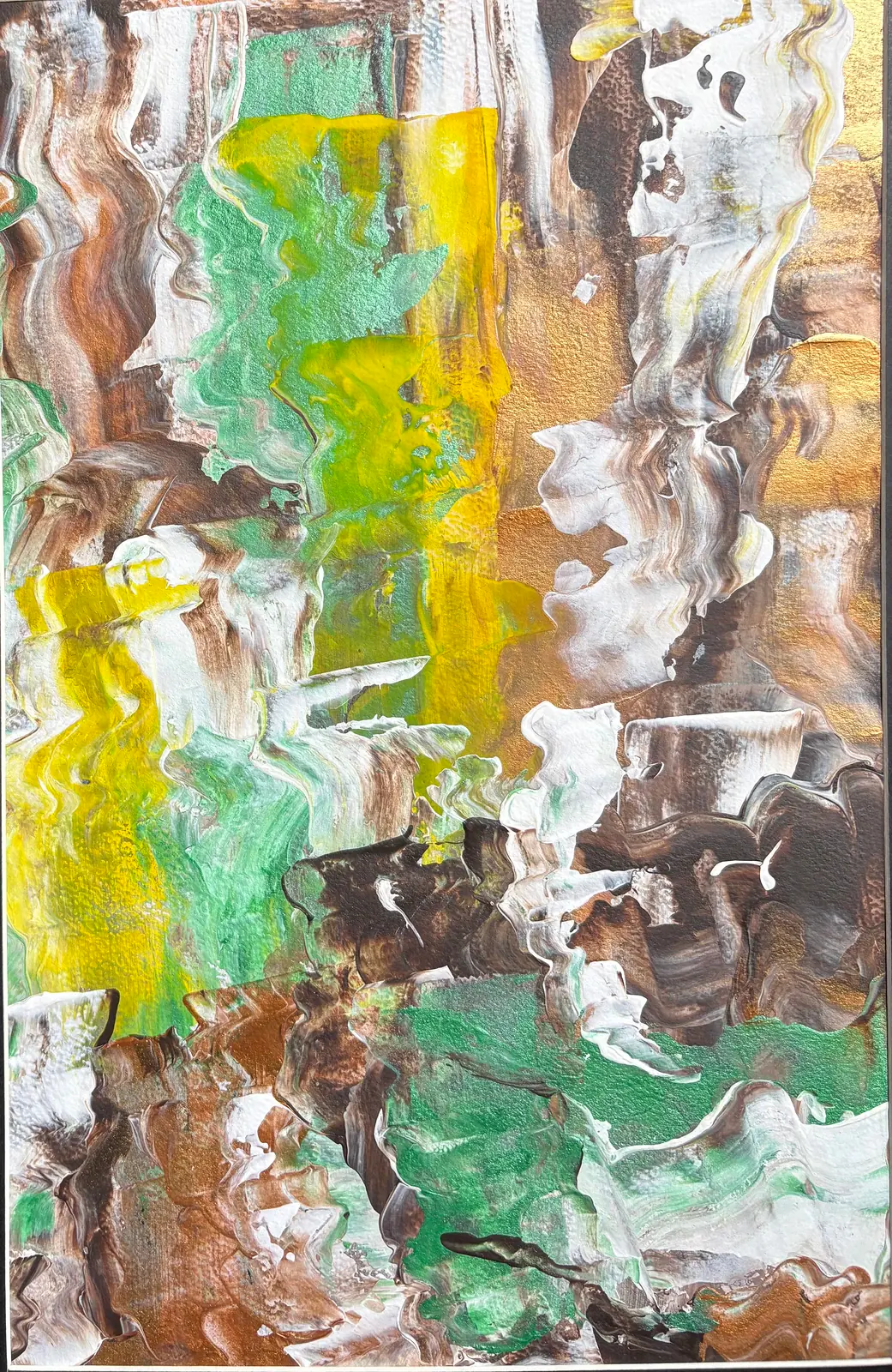 Promenaden - Akryyli taiteilija Ann-Christin (Acmpainting) Martinsson