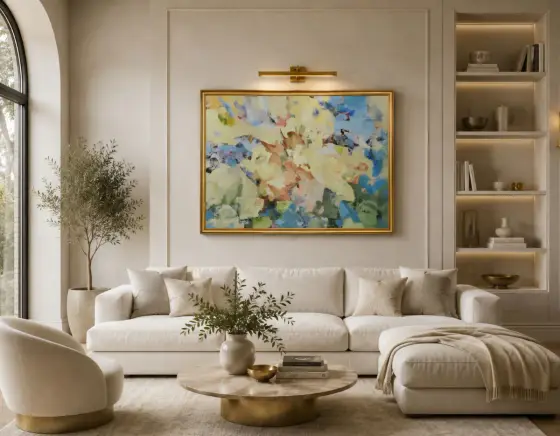 Perception. Original Textured Abstract Painting, Contemporary Art thumbnail 6
