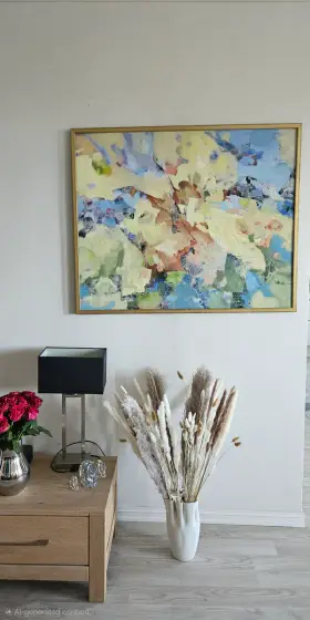 Perception. Original Textured Abstract Painting, Contemporary Art thumbnail 8