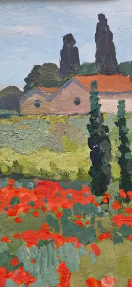 Poppies of Languedoc/Framed thumbnail 2