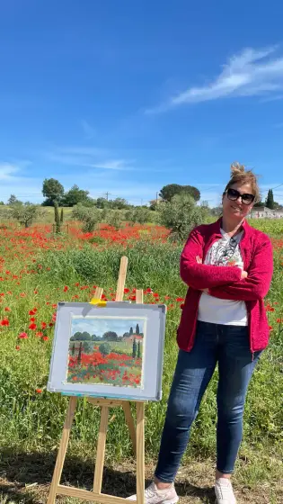 Poppies of Languedoc/Framed thumbnail 5