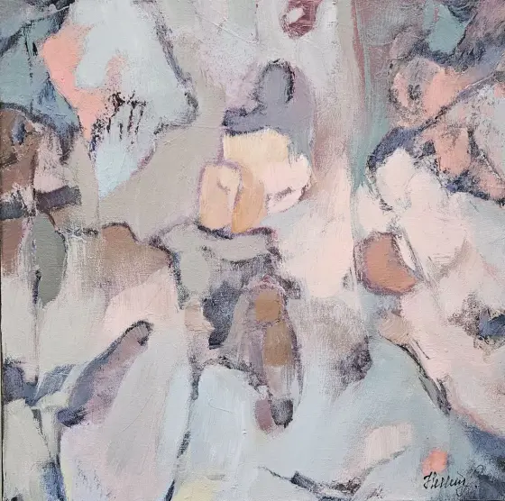 The Possibility of Meaning - Akryl av Tatiana Hellum