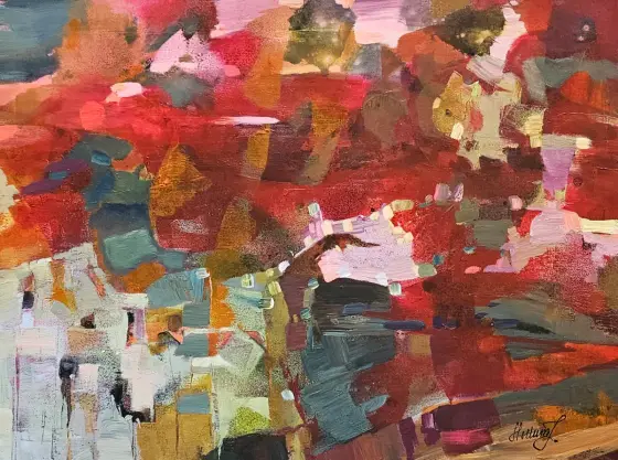 Vivid Impressions – Acrylic by Tatiana Hellum