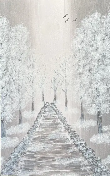 Allen - Acryl door Ann-Christin (Acmpainting) Martinsson