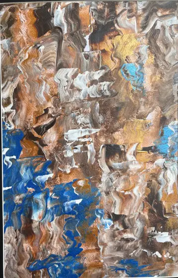 Ån - Acryl door Ann-Christin (Acmpainting) Martinsson