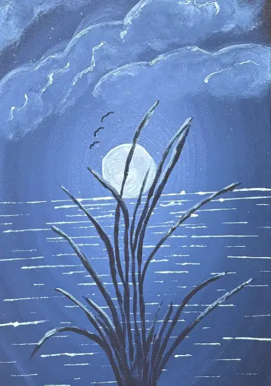 Frost - Acryl door Ann-Christin (Acmpainting) Martinsson