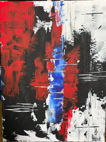 Längtan - Acryl door Ann-Christin (Acmpainting) Martinsson