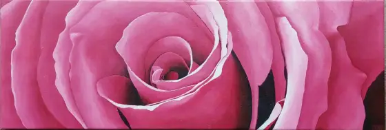 Skarlet Rose - Olja av Ditte Randløv