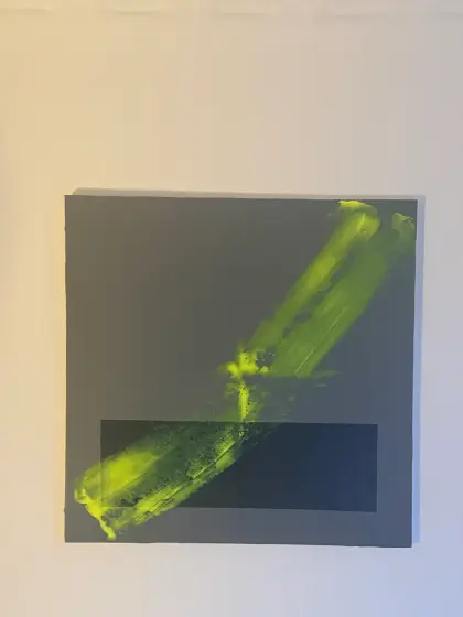 Beyond the Frame - Akryl av Christopher  Vasali