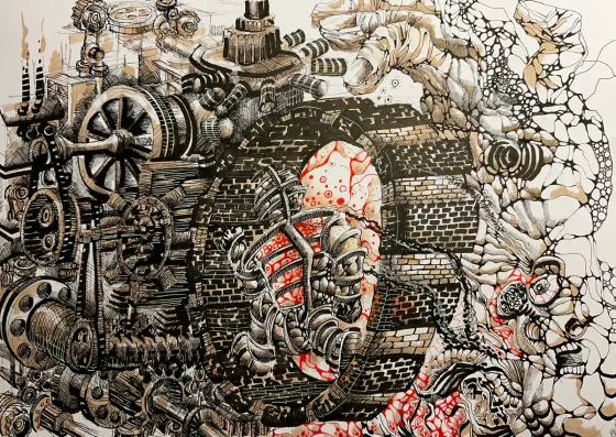 Working Class Hero - Blandteknik av Jan Gerscher