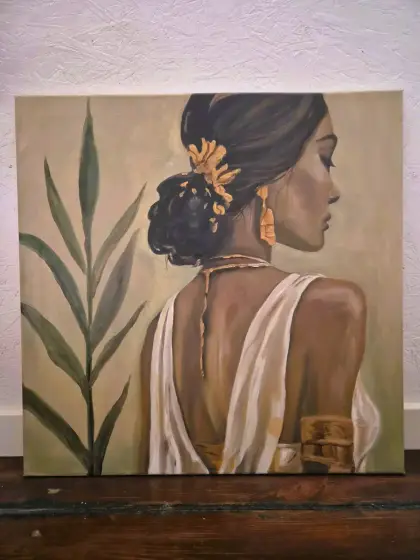 Gilded Grace - Olja av Lisa Lithman