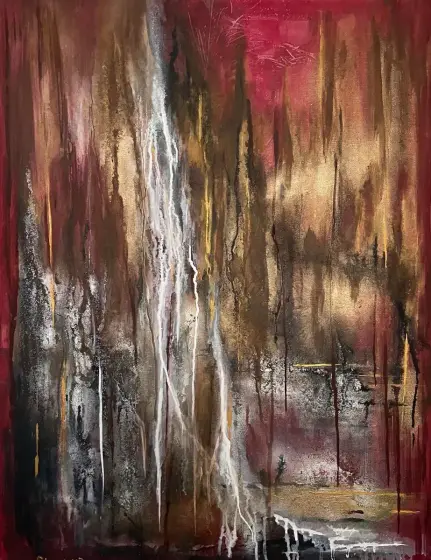 Strong force - Akryl av SkogsdottiR.art